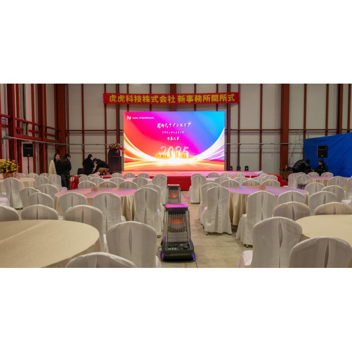 500mm×500mm LEDビジョンレンタル｜高精細パネル・設営撤去付き