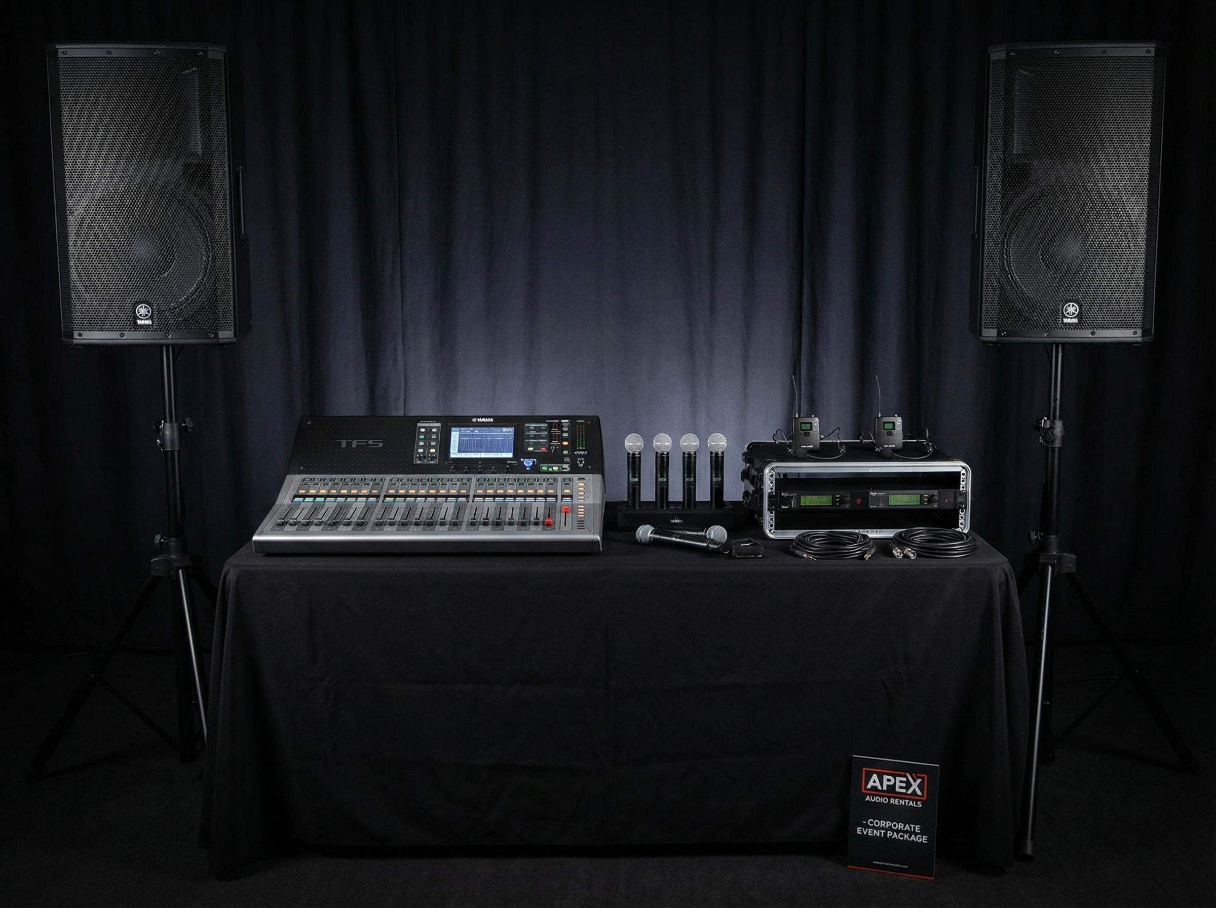 企業イベント・式典セット 音響機材