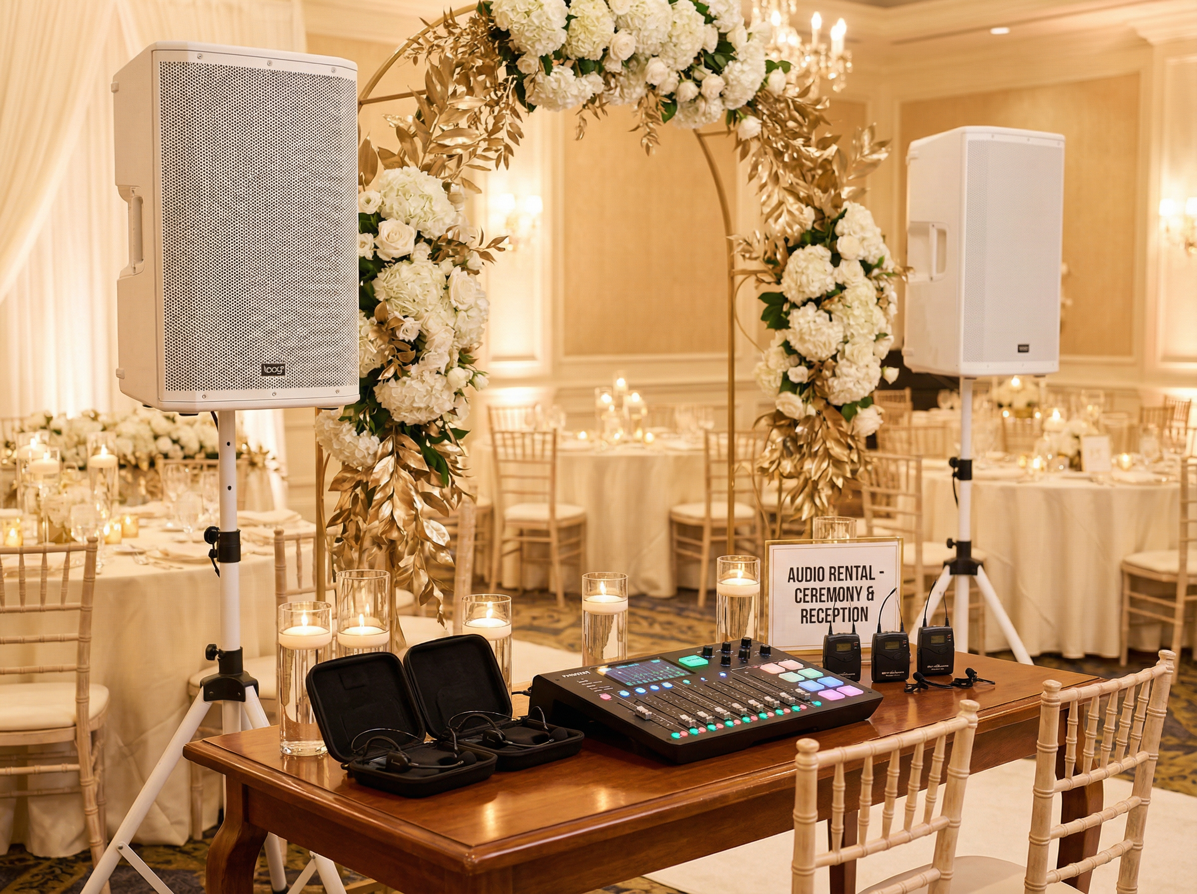 結婚式・ブライダルセット 音響機材