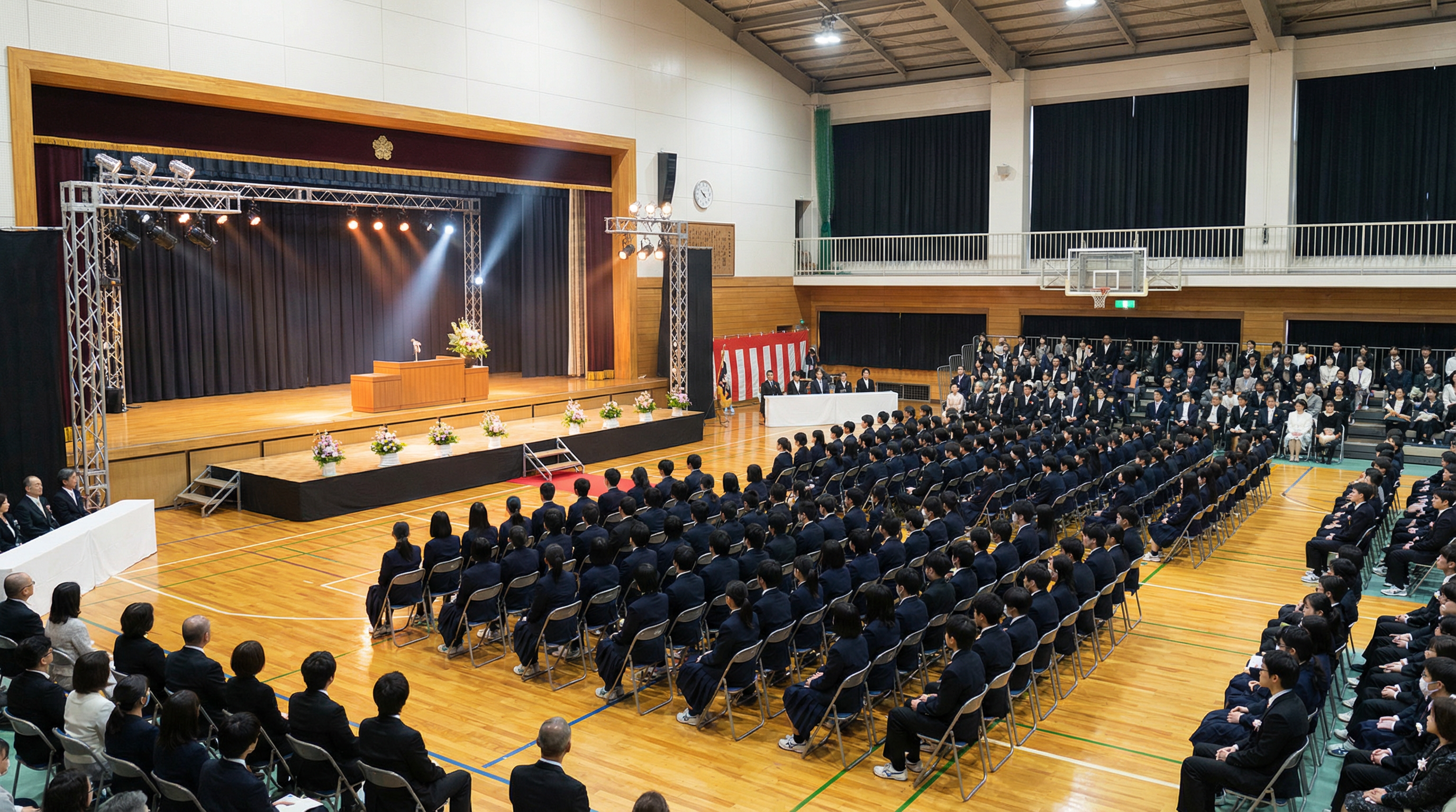 卒業式・入学式向け照明セットプラン