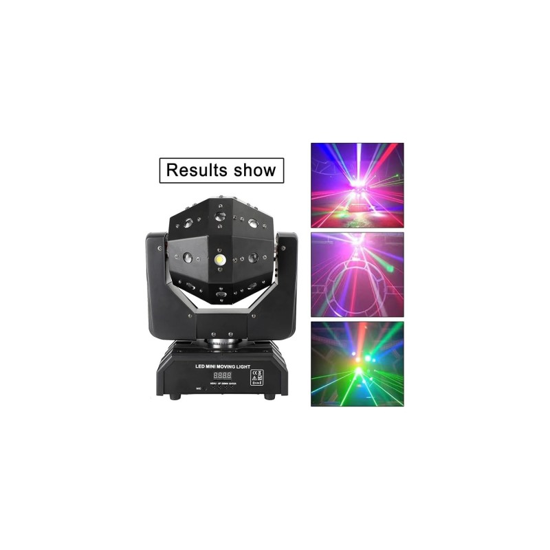 ムービングライト ディスコライト 120W 16LED 3in1 RGB 九州・福岡