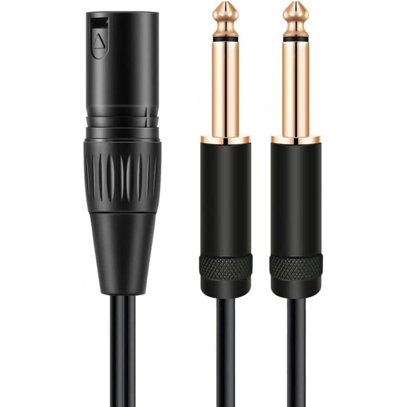 uxferre xlr 6.3 mm 変換 xlr 6.35 xlr TS ケーブル 九州・福岡レンタル