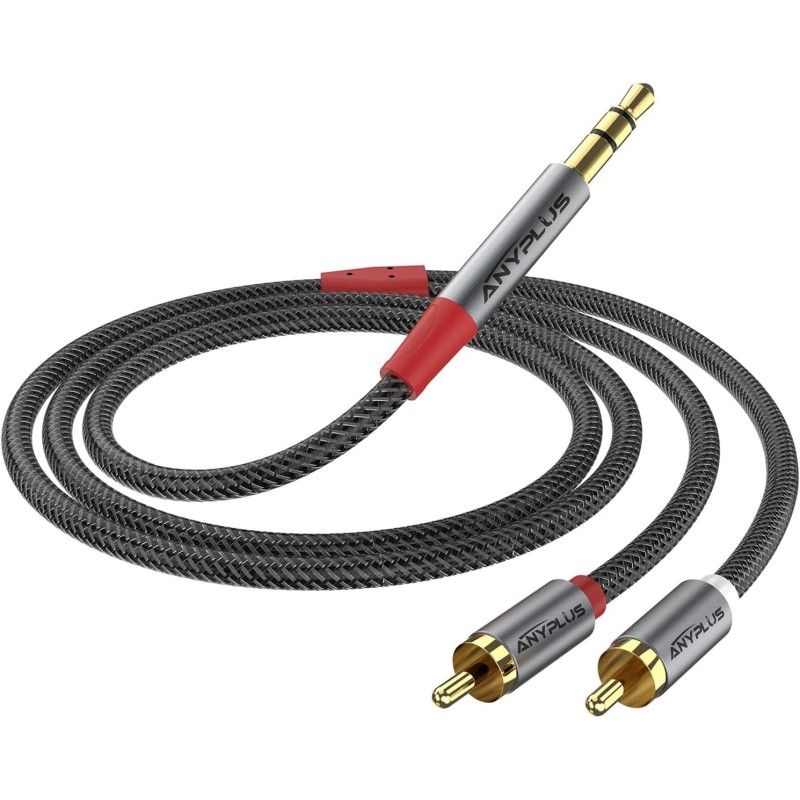ANYPLUS 3.5 mmから2 RCA【3m】変換ケーブル 九州・福岡レンタル
