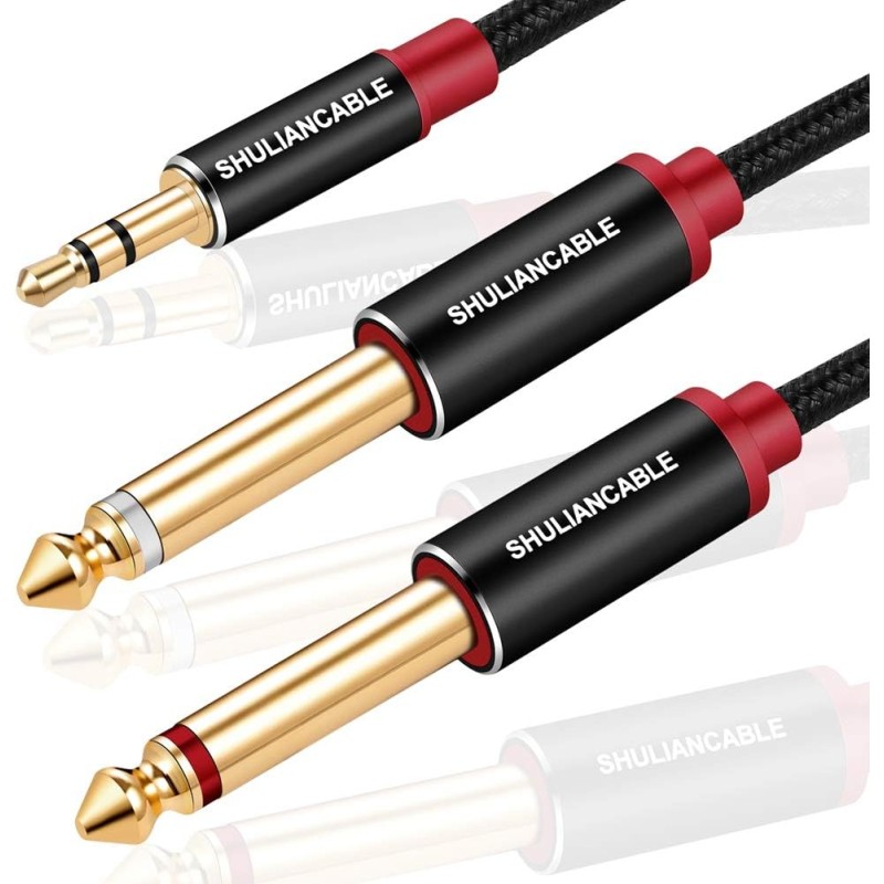 SHULIANCABLE 3.5mm to 6.35mm オーディオケーブル 九州・福岡レンタル