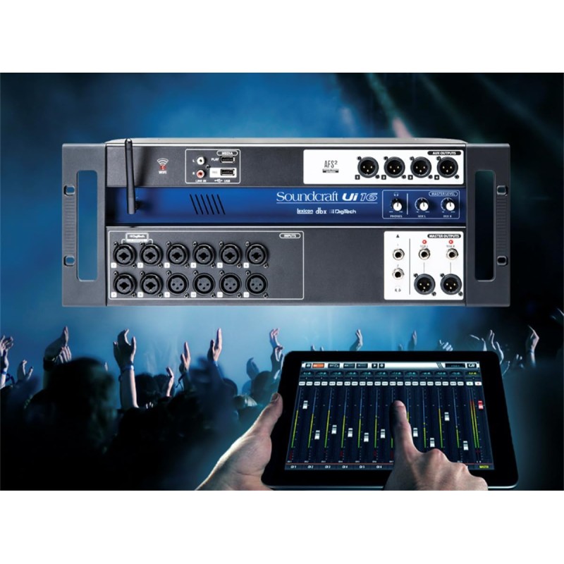 Soundcraft Ui16 デジタルミキサー 九州・福岡レンタル