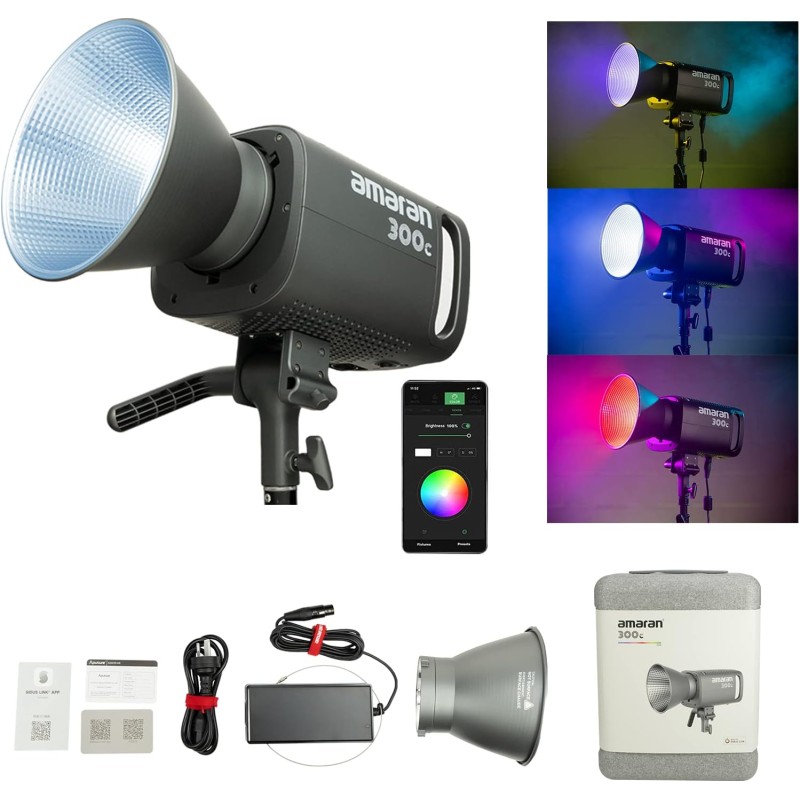 Aputure amaran Ray 300C RGB 300W RGB定常光ライト 九州・福岡レンタル 九州・福岡レンタル