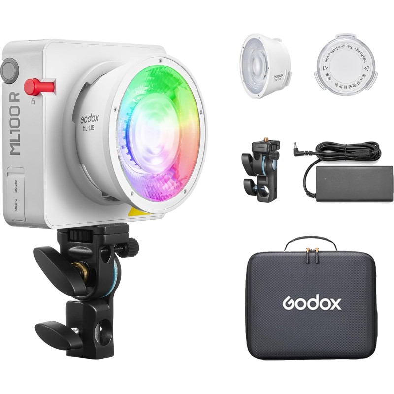 Godox ML100R RGB撮影ライト 1800K-10000Kアプリコントロール対応 九州・福岡レンタル