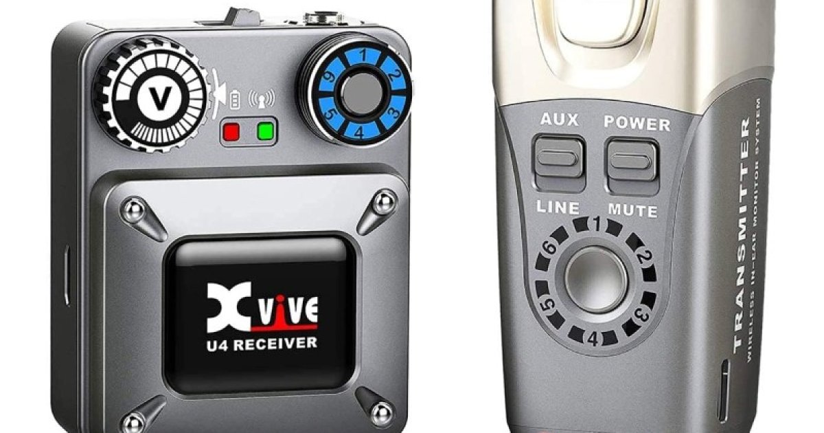 Xvive (エックスバイブ) XV-U42.4GHz帯のインイヤーモニター用