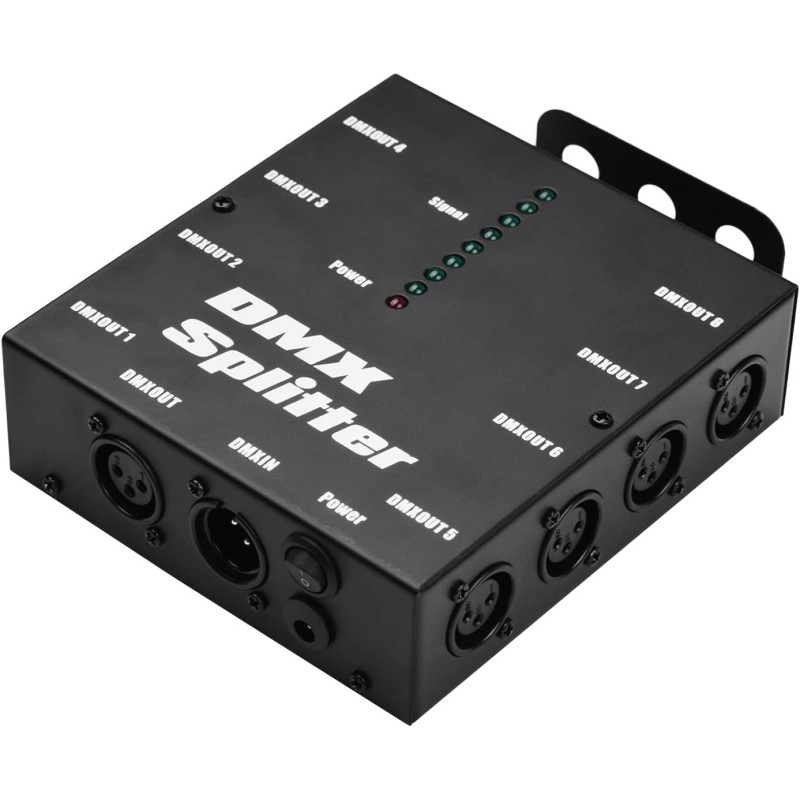 3-pin XLR DMX512光信号増幅器スプリッターディストリビューター 九州・福岡レンタル