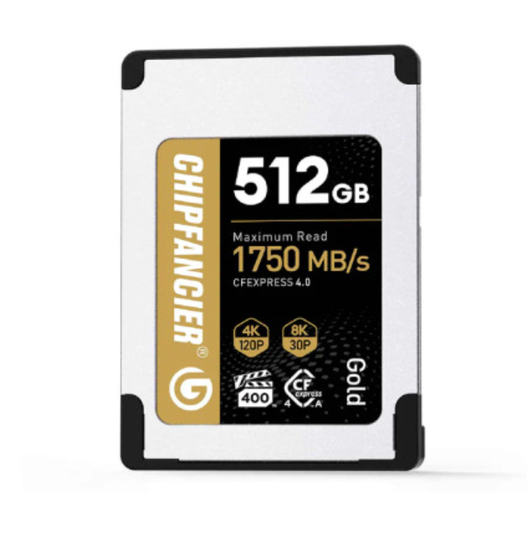 Mediastorm CFexpress Type A 4.0 Gold カード（512GB）1750MB/s 九州・福岡レンタル
