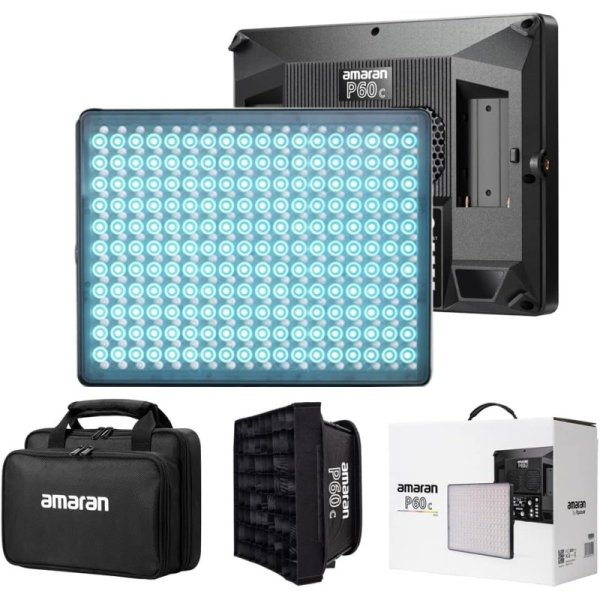 Aputure Amaran P60c RGB LEDパネルライト 九州・福岡レンタル