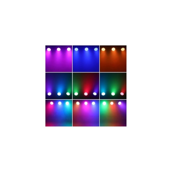 BETOPPER ステージライト遮光板付き,54x4W 4 in 1 RGBW LED 九州・福岡レンタル