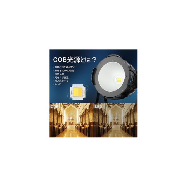 BETOPPER 200W COB LED パーライト 九州・福岡レンタル