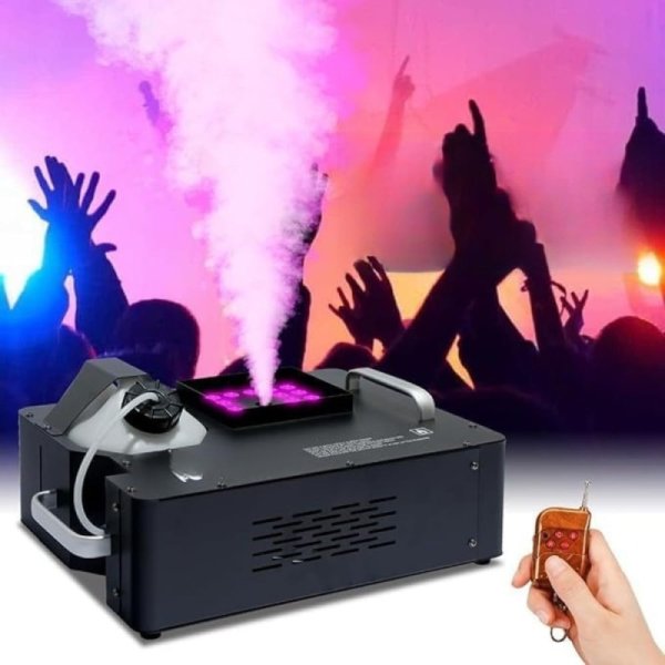 RoastMe LED DMX スモークフォグマシン リモートスプレー付き 1500W RGB 3 in 1 九州・福岡レンタル