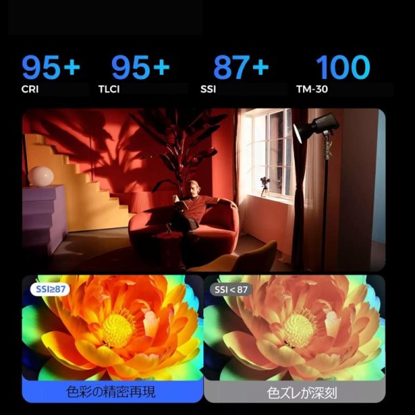 Aputure amaran Ray 300C RGB 300W RGB定常光ライト 九州・福岡レンタル 九州・福岡レンタル