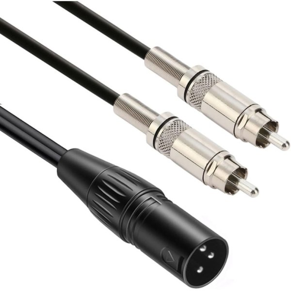 luxferre xlr rca 変換 xlr オス rca x2ケーブル 九州・福岡レンタル
