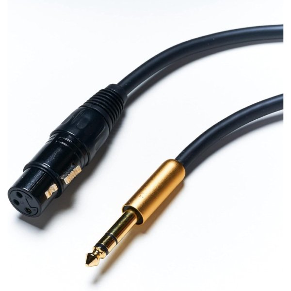 6.35mm TRS-XLR キャノン変換ケーブル 九州・福岡レンタル