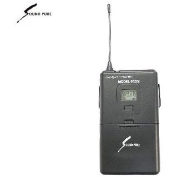 Soundpure（サウンドピュア）B帯 8022e黒ピンマイク２個＋ハーフサイズチューナーセット 九州・福岡レンタル