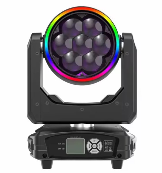 LED 7x40W ビッグビーアイムービングヘッド RGBW 4in1 LED スポットライト 九州・福岡レンタル