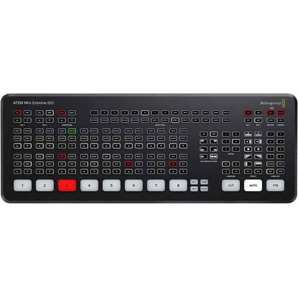 Blackmagic Design ブラックマジックデザイン ATEM Mini Extreme ISO ビデオスイッチャー 九州・福岡レンタル