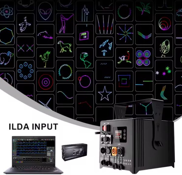 CONSTELLASER 防水 IP65 25 KPPS 6 ワットスキャンプロジェクターレーザーライト 九州・福岡レンタル