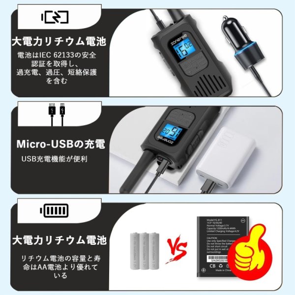トランシーバー 無線機 特定小電力 免許不要 九州・福岡レンタル