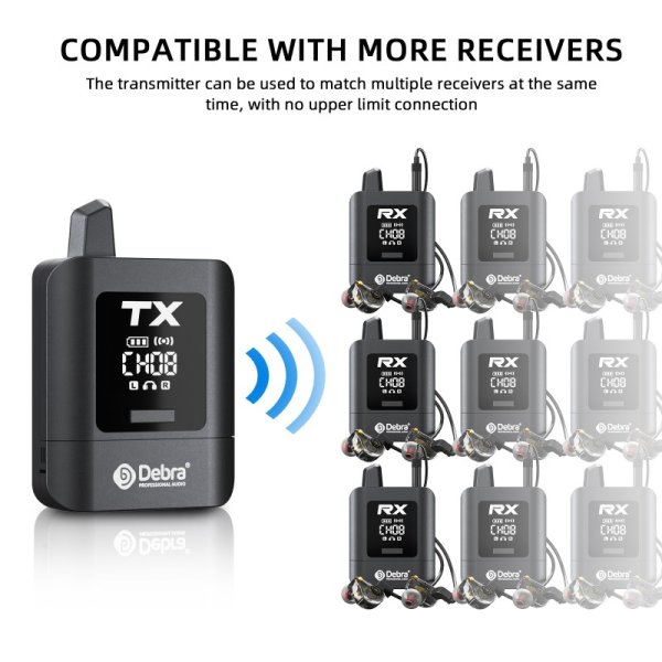 Debra Audio ST-mini Stereo Wireless IEM System 九州・福岡レンタル