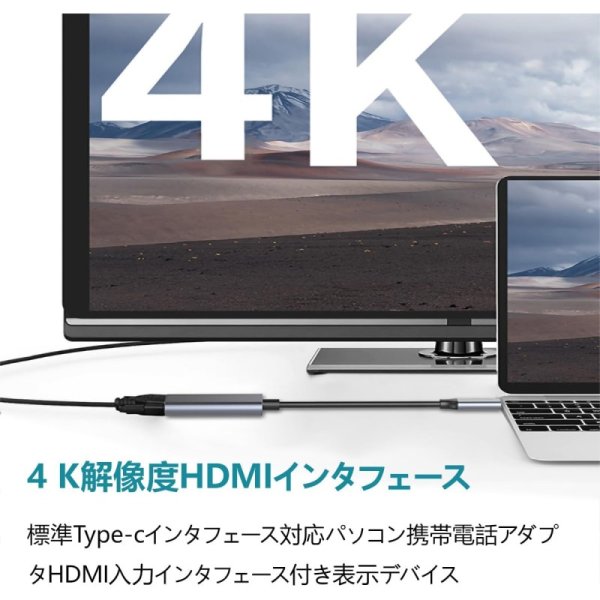 USB Type C to HDMI 変換アダプタ 九州・福岡レンタル