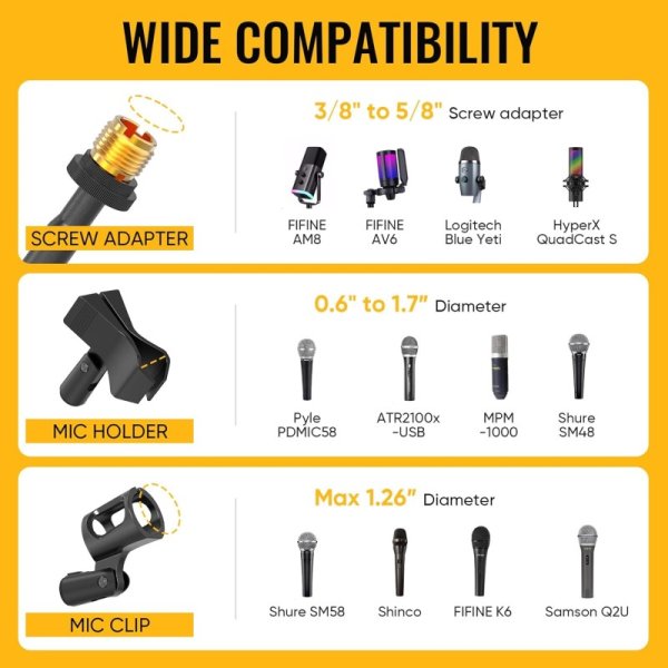 軽量マイクスタンド - 三脚式ブームアームスタンド 九州・福岡レンタル