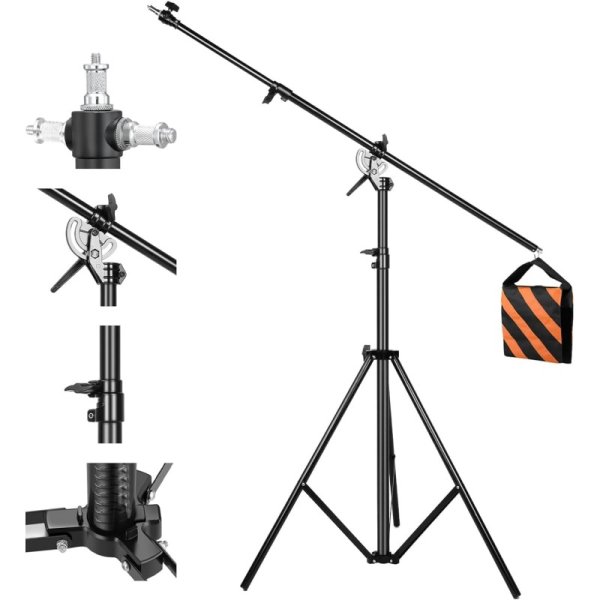 SOONPHO 2-in-1ブームアームスタンド ライトスタンド 九州・福岡レンタル