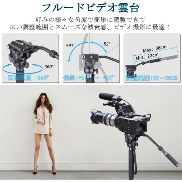 INNOREL モノポッド スタンド 一脚 72-182cm 九州・福岡レンタル