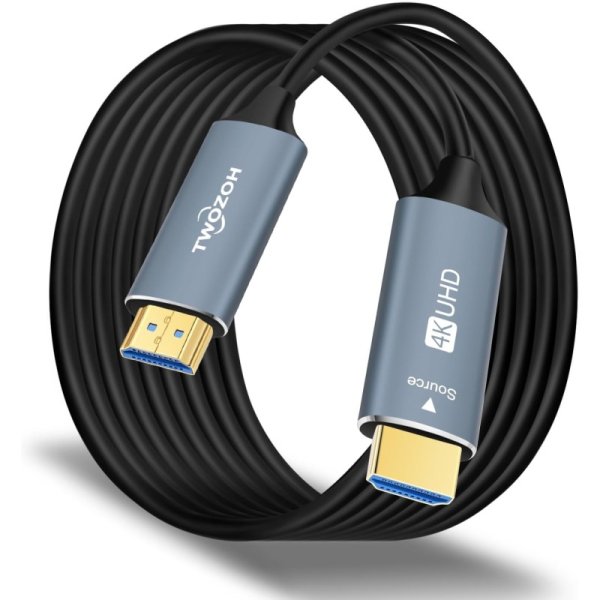 HDMI 光ファイバーケーブル 75M 4Kファイバー HDMI コード 4K@60Hz 九州・福岡レンタル
